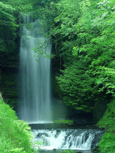 Glencar waterfall